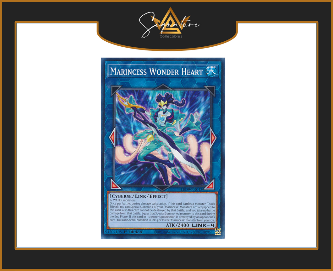 Yu-Gi-Oh! - Marincess Wonder Heat LED9-EN043 - Legendary Duelists 1st Edition