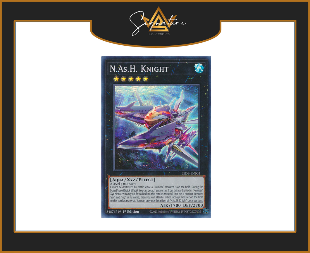 Yu-Gi-Oh! - N.A.s.H. Knight LED9-EN003 - Legendary Duelists 1st Edition