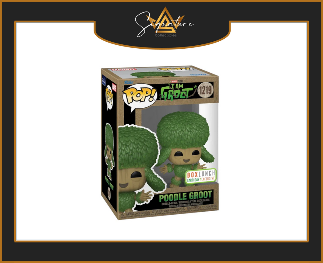 Marvel - Poodle Groot Box Lunch Exclusive Earth Day #1219