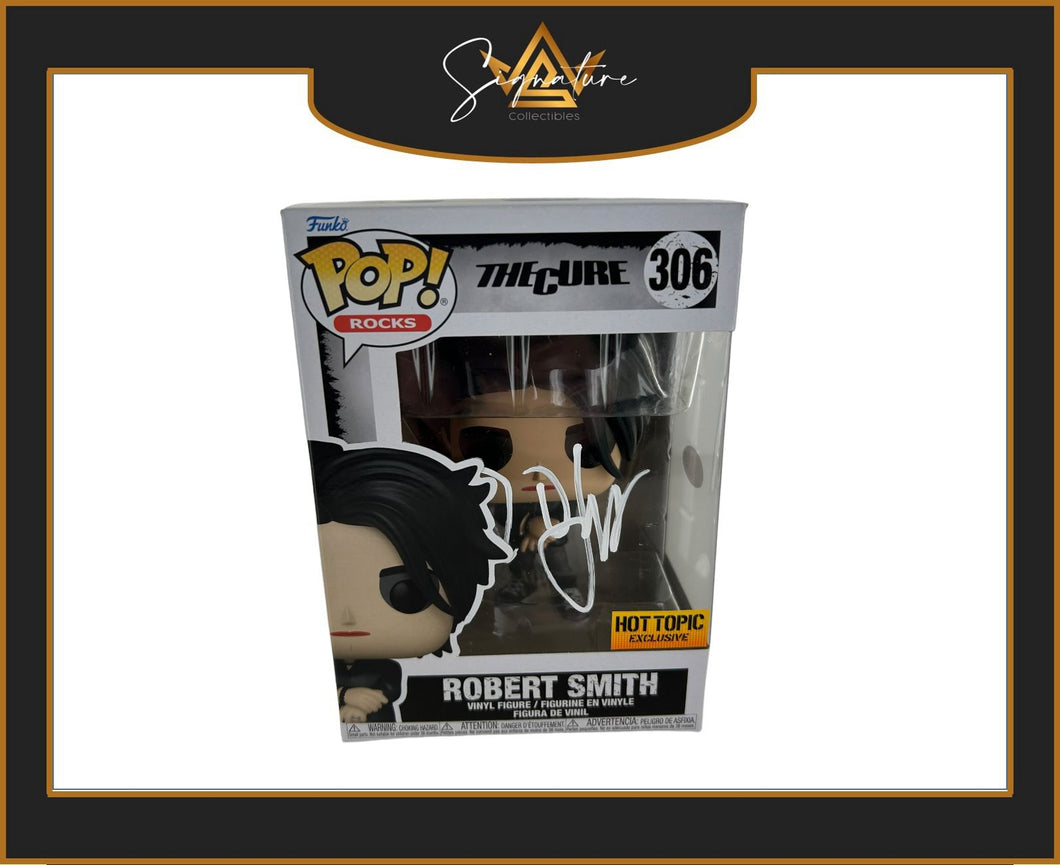The Cure - Robert Smith #306 Hot Topic Exclusive Signed Pop by Robert Smith JSA COA (Sticker Only)