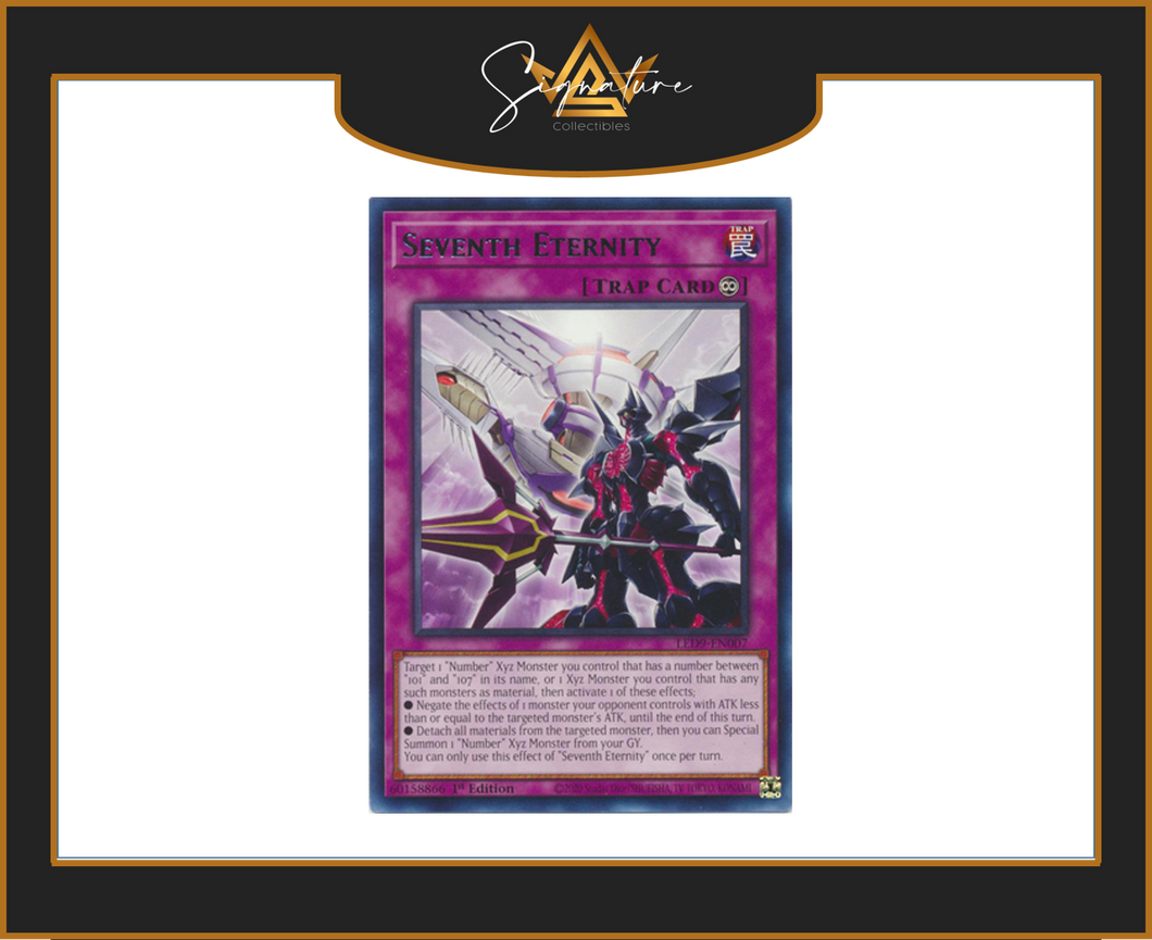 Yu-Gi-Oh! - Seventh Eternity LED9-EN007 - Legendary Duelists 1st Edition