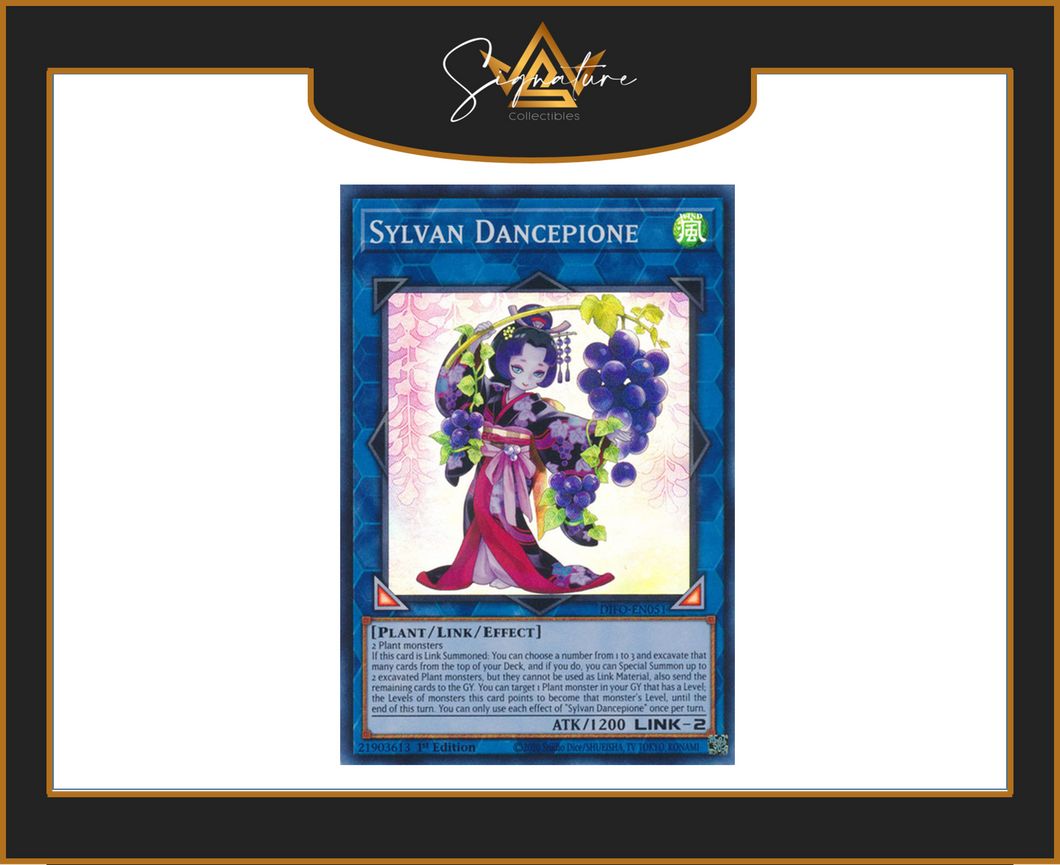 Yu-Gi-Oh! - Sylvan Dancepione DIFO-EN051 - Dimension Force 1st Edition