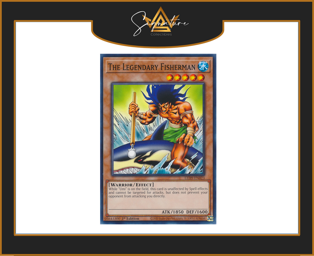 Yu-Gi-Oh! - The Legendary Fisherman LED9-EN023 - Legendary Duelists 1st Edition