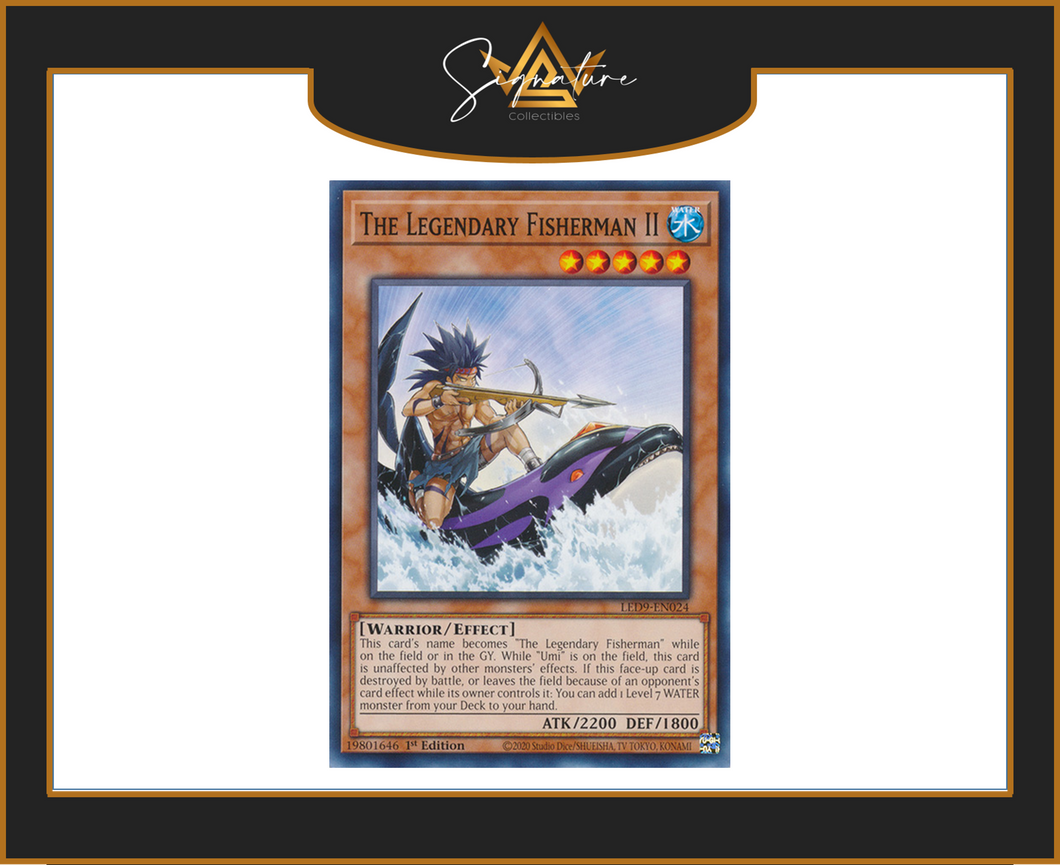 Yu-Gi-Oh! - The Legendary Fisherman II LED9-EN024 - Legendary Duelists 1st Edition