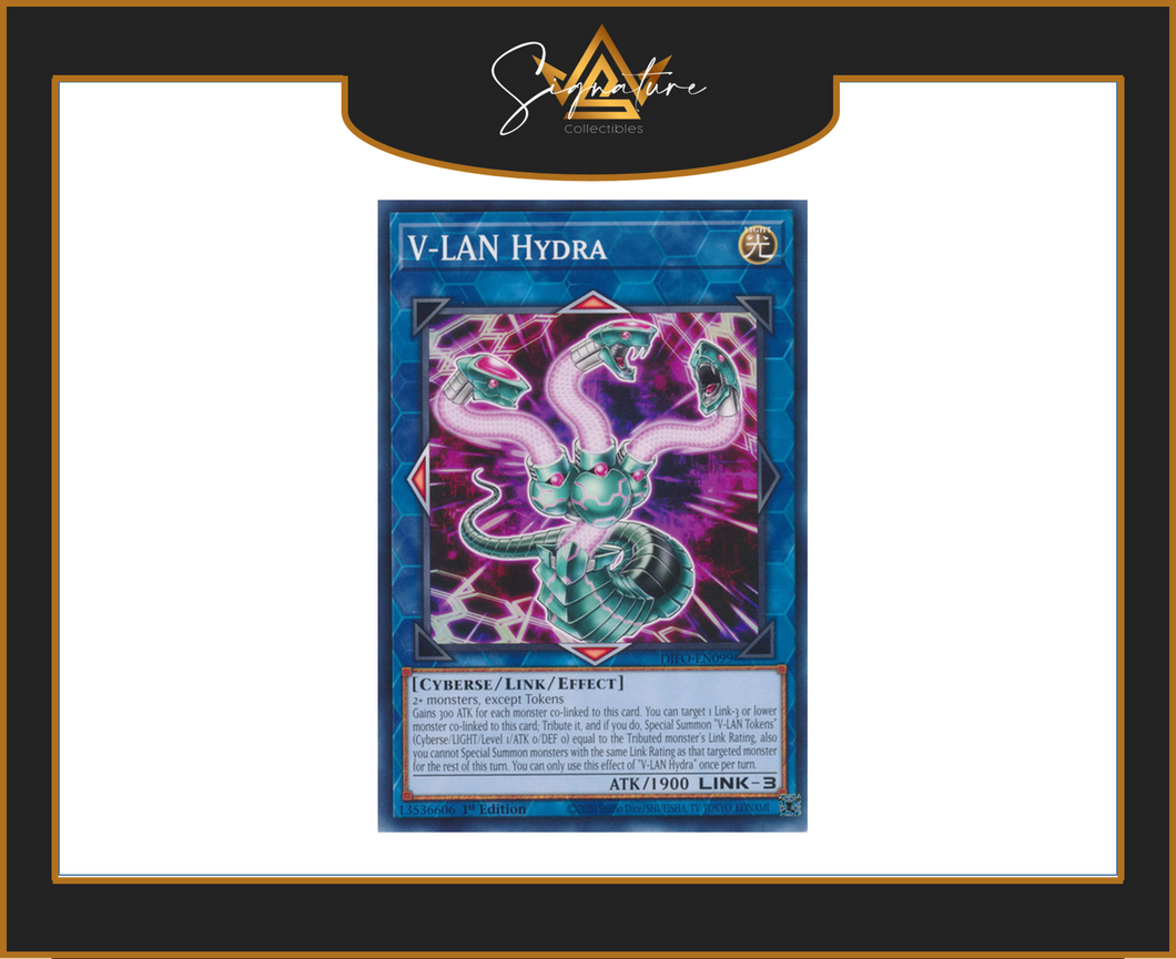 Yu-Gi-Oh! - V-Lan Hydra DIFO-EN099 - Dimension Force 1st Edition