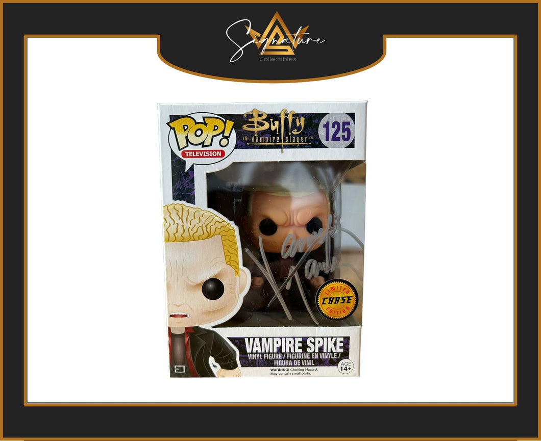 Vampire Spike Chase #125 Signed by James Marsters *See Condition*