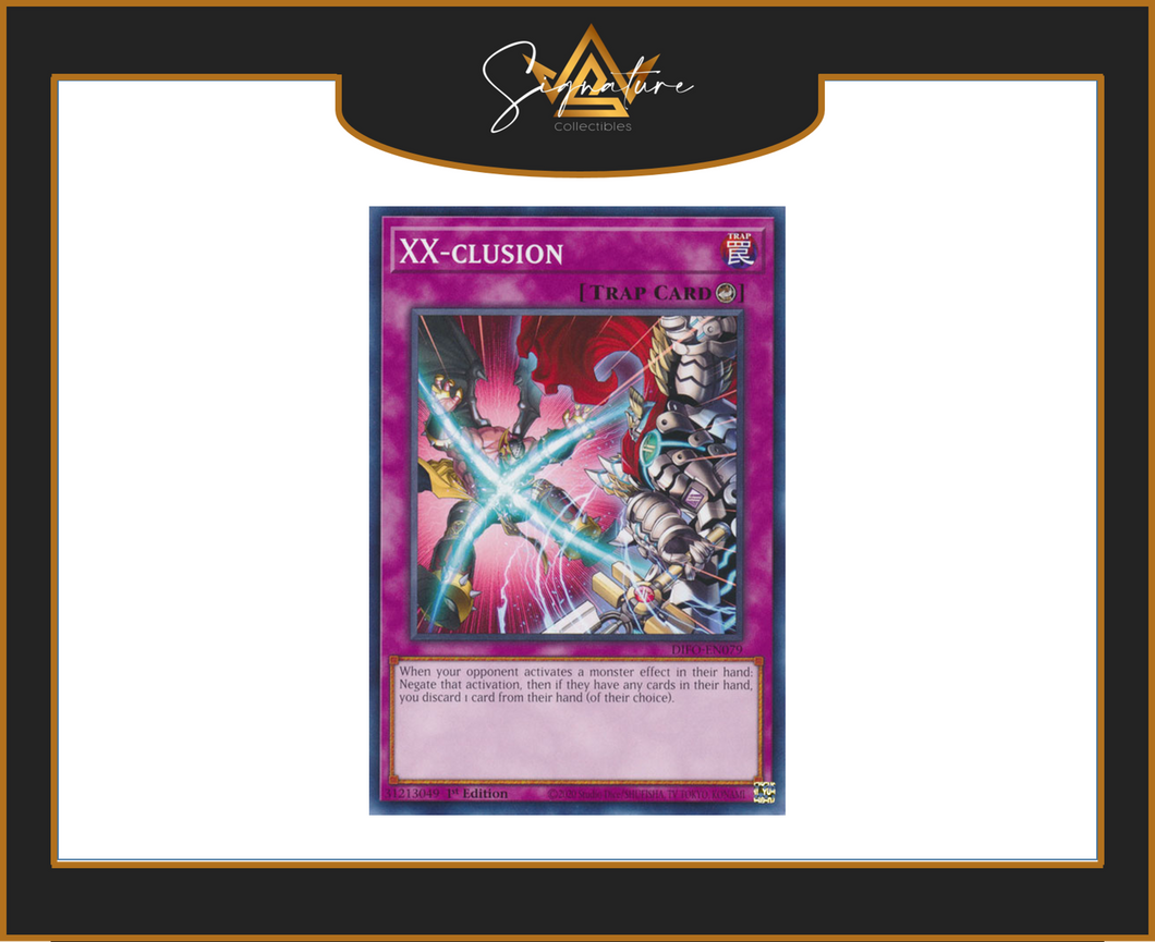 Yu-Gi-Oh! - XX-Clusion DIFO-EN079 - Dimension Force 1st Edition