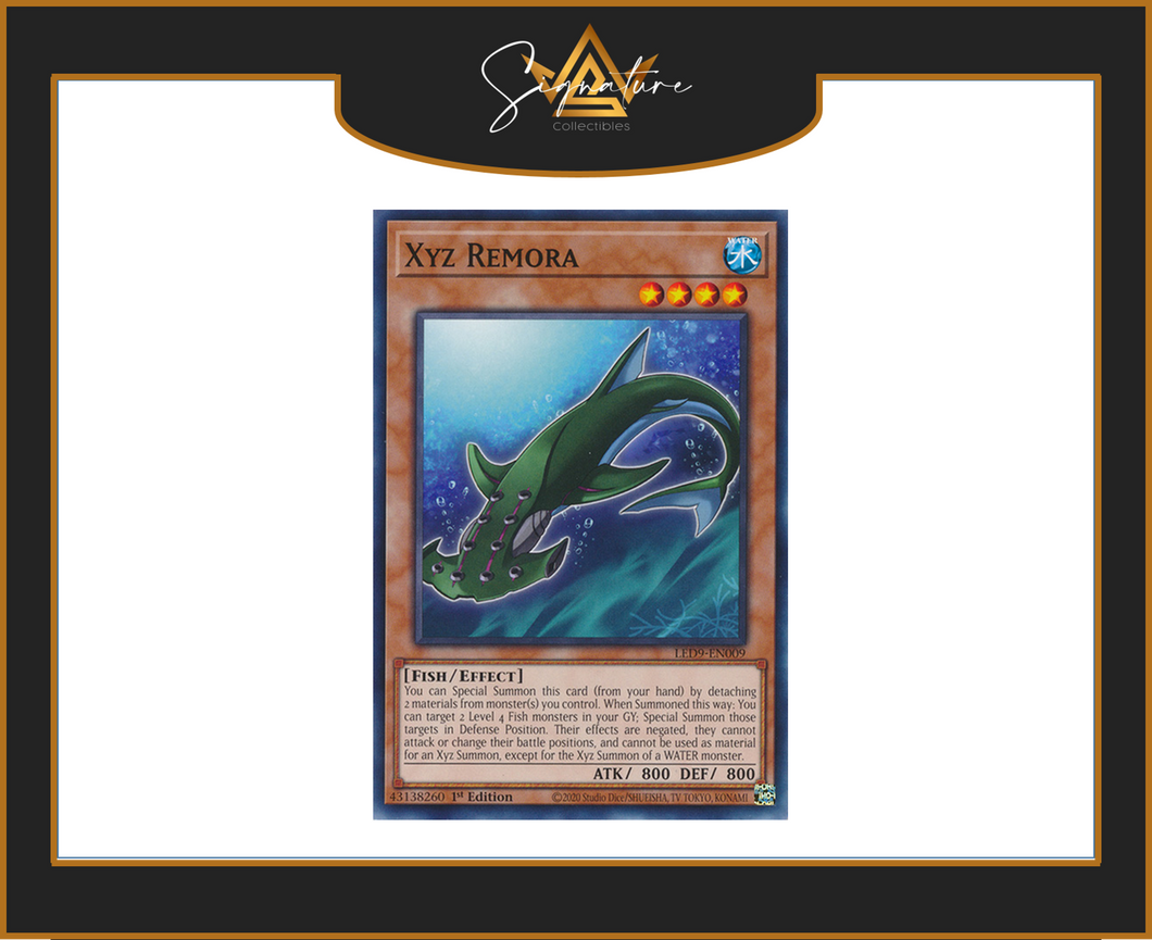 Yu-Gi-Oh! - XYZ Remora LED9-EN009 - Legendary Duelists 1st Edition