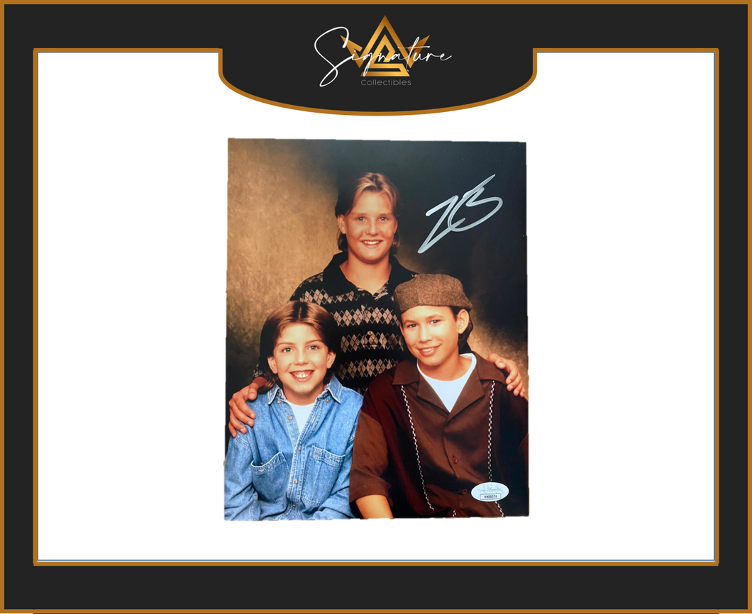 Zachary Ty Bryan - Home Improvements 8x10 Autograph JSA COA