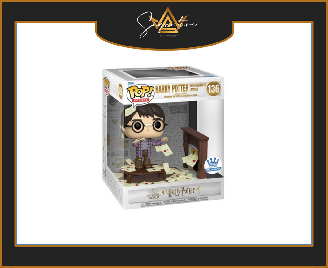 Harry Potter with Hogwarts Letters #136 Funko Shop Exclusive
