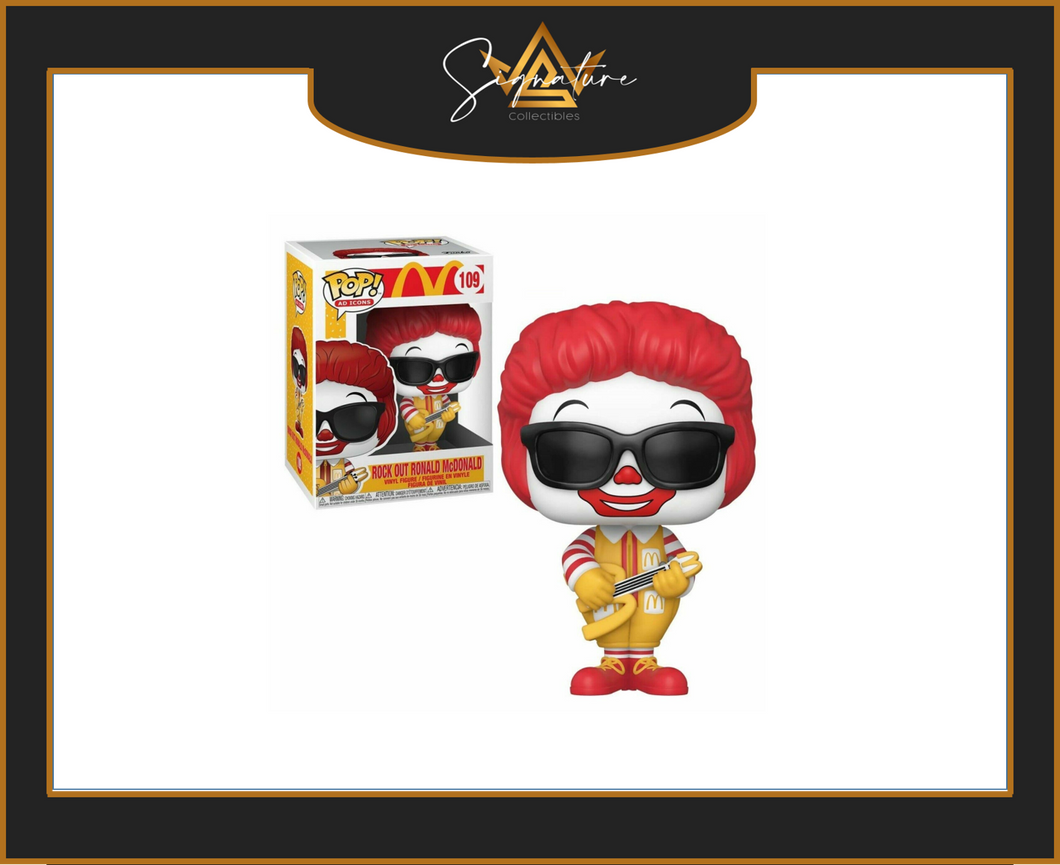 Ad Icons - Rock Out Ronald McDonald #109