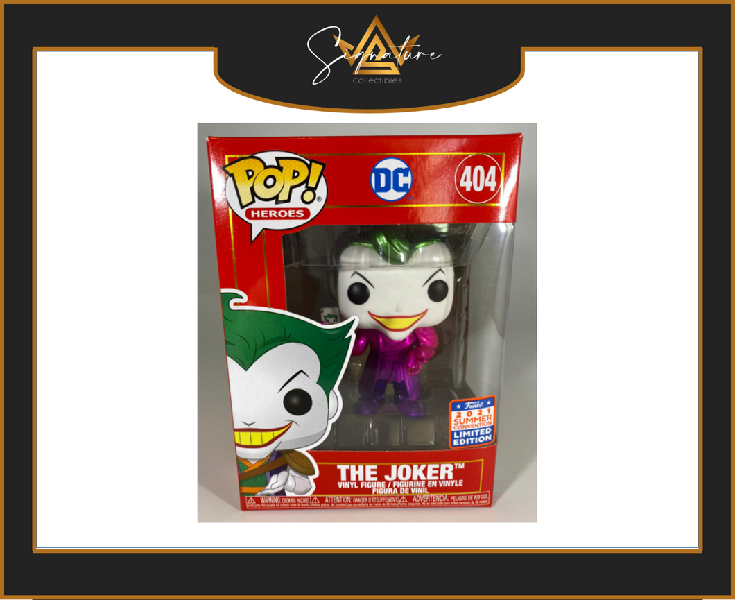 DC Comics - The Joker Metallic #404 Exclusive