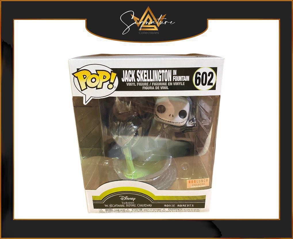 Damaged Box - Jack Skellington in Fountain #602 Boxlunch Exclusive