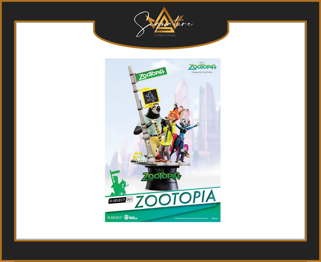 Disney Zooptopia D Select PVC Diorama 16cm